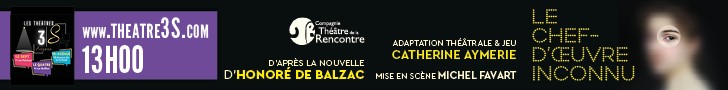 Spectacle le chef d'oevre inconnu Festival 2025